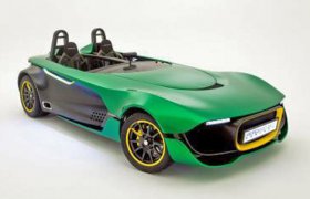 Спорткар Caterham AeroSeven представлен на гран-при Формулы-1