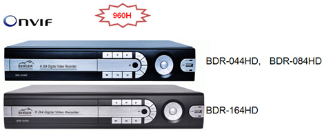 Универсальные видеорегистраторы BERGER с поддержкой ONVIF (DVR, NVR, HVR)