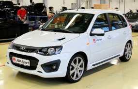 Lada Kalina Sport hatchback was officially introduced